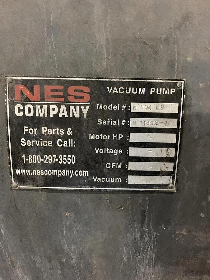 Used NES COMPANY NASH VACUUM PUMP 904 M2 / 904M2