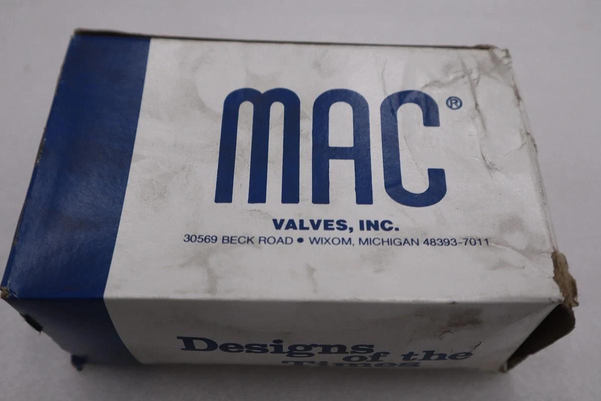 Used MAC VALVES INC 82A-AA-000-TM-DDFP-4DA VALVE - STOCK GF260A