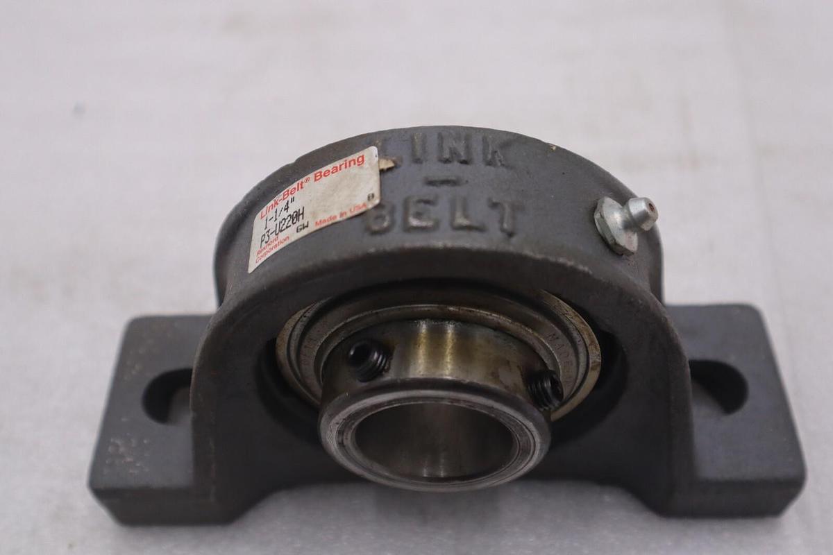 Used NEW OPEN BOX Link-Belt 1-1/4 Pillow Block Bearing P3-U220H STOCK B-784