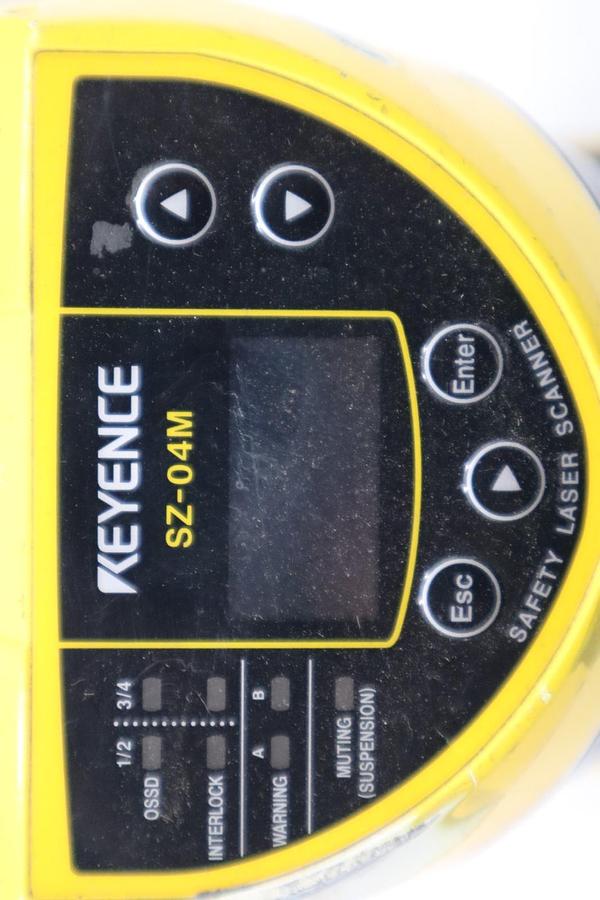 Used Surplus Keyence SZ-04M Multi-Function Safety Laser Scanner STOCK 1667CC