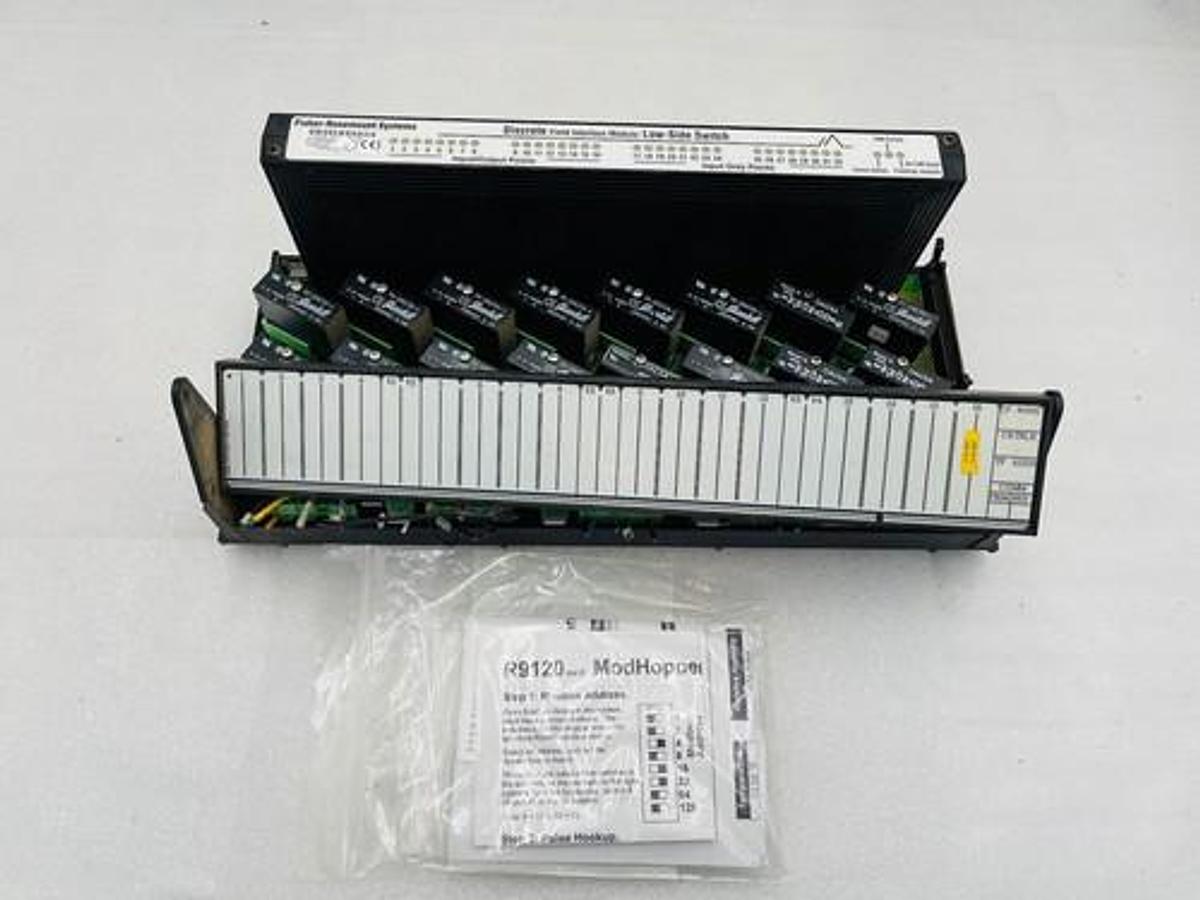 Used Fisher-Rosemount 01984-4121-0002 Isolated Discrete Termination Panel A #2316