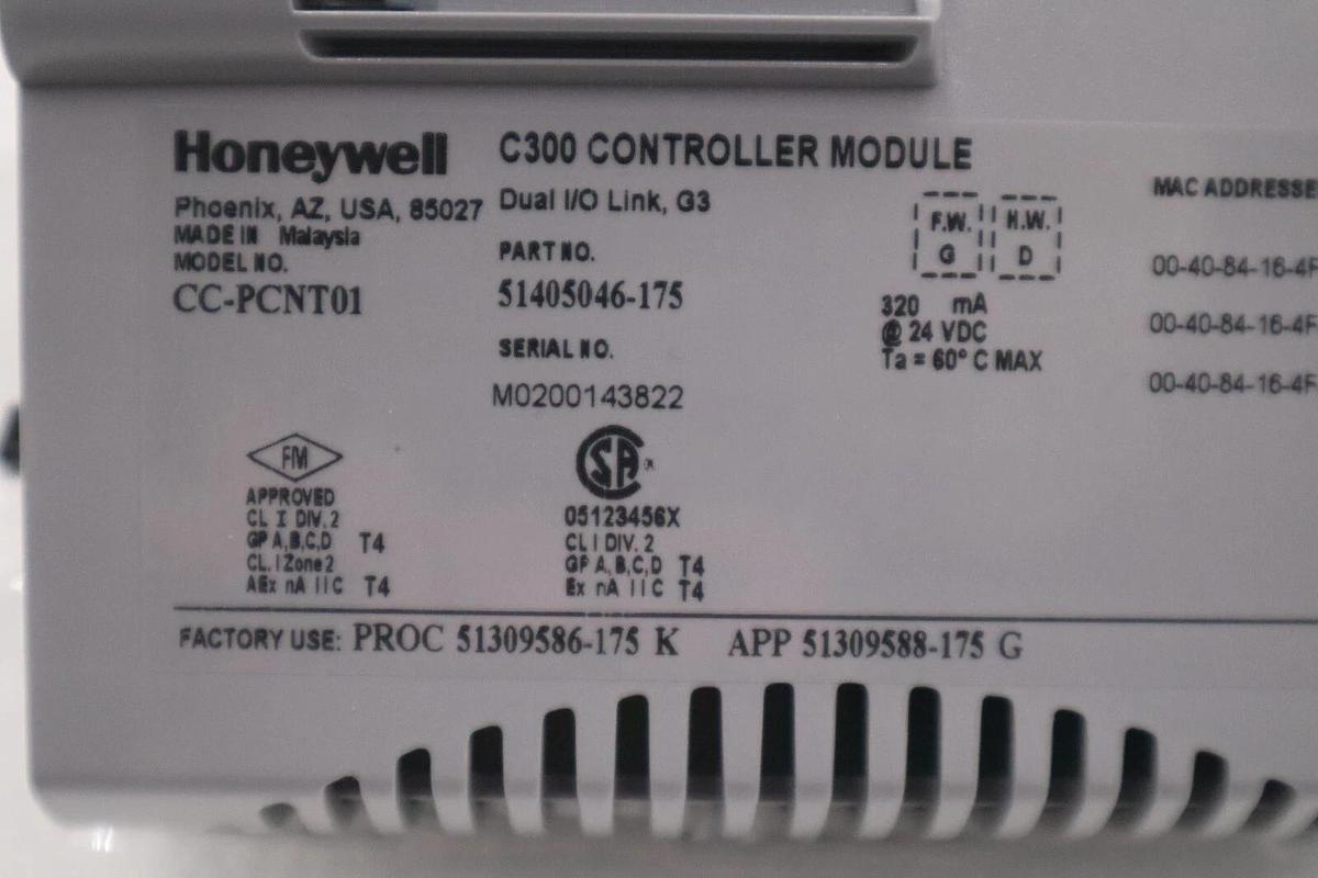 Used NEW Honeywell CC-PCNT01/ 51405046-175 Module STOCK G199A