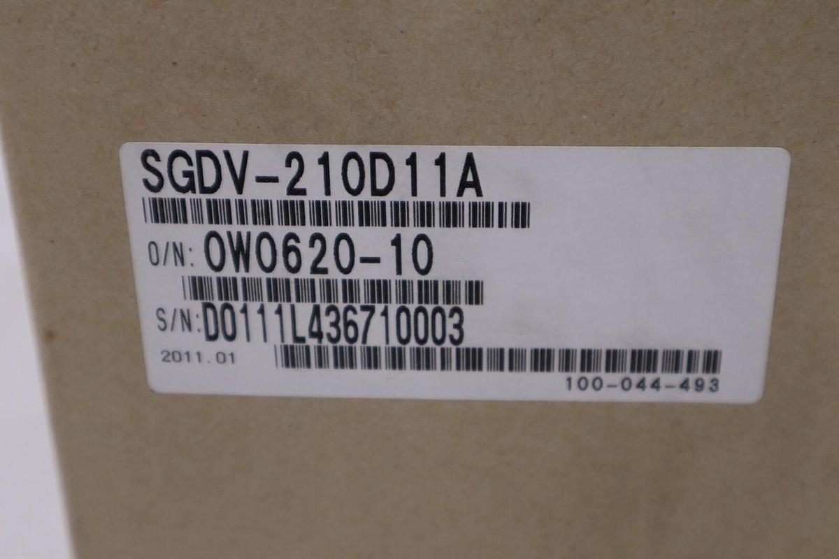 Used YASKAWA Electric SGDV-21011A002000 SERVOPACK SGDV-210D11A DRIVE STOCK H863