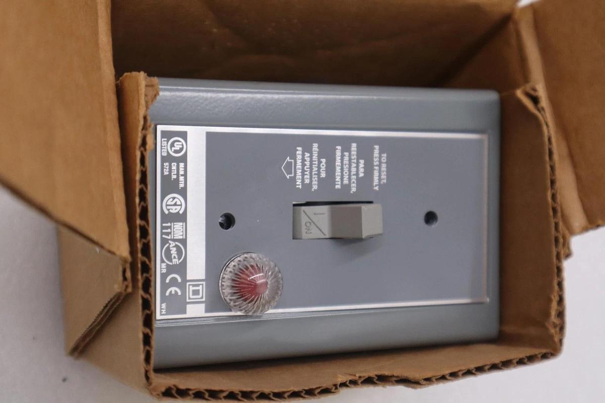 Used SCHNEIDER ELECTRIC SQUARE D 2510FGJ6P NEW IN BOX UNIT STOCK 3289A