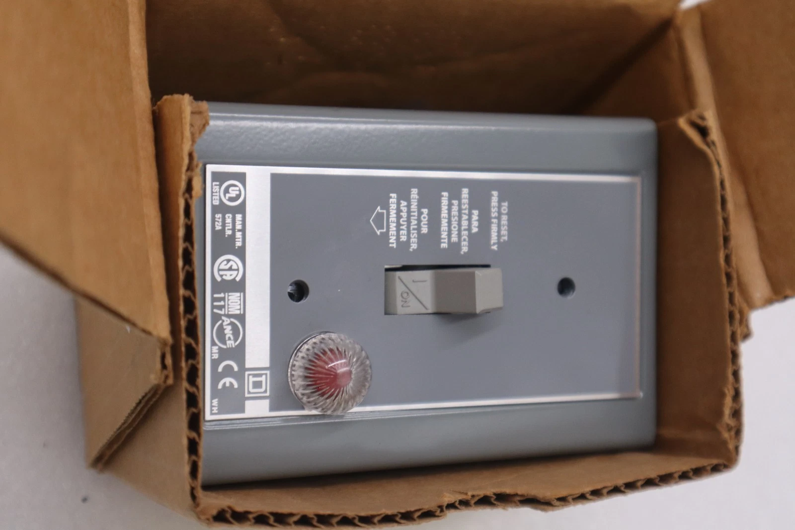 Used SCHNEIDER ELECTRIC SQUARE D 2510FGJ6P NEW IN BOX UNIT STOCK 3289A