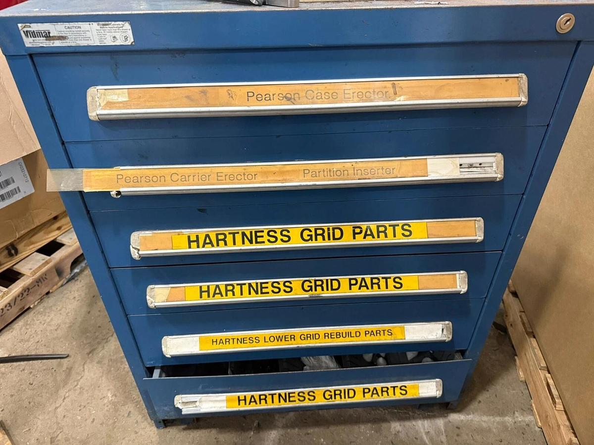 Used STANLEY VIDMAR CABINET SIX DRAWER STOCK HP-23