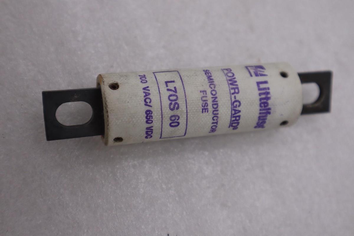 BOX OF 4 - Littelfuse L70S 60 Semiconductors Fuse 700 Volts 60 Amps - STK GF620A