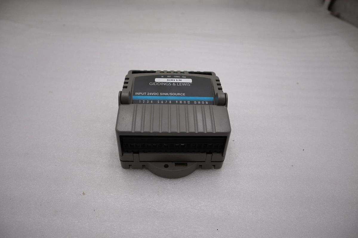 Used Giddings & Lewis M.1300.7372 R1 Input Module 24VDC SINK/SOURCE STOCK 5179A