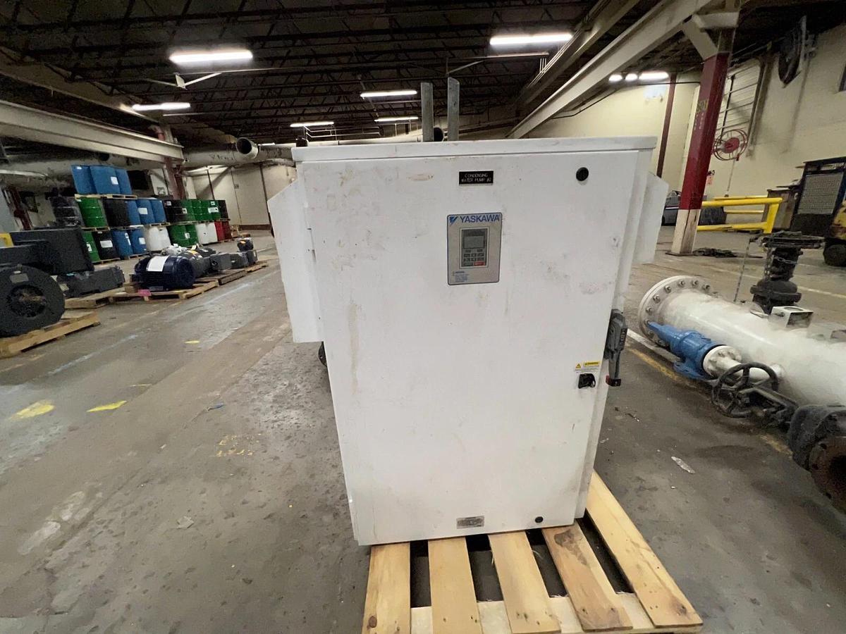 Used YASKAWA CIMR-PU4A0072AAA DRIVE WITH ENCLOSURE STOCK H1001