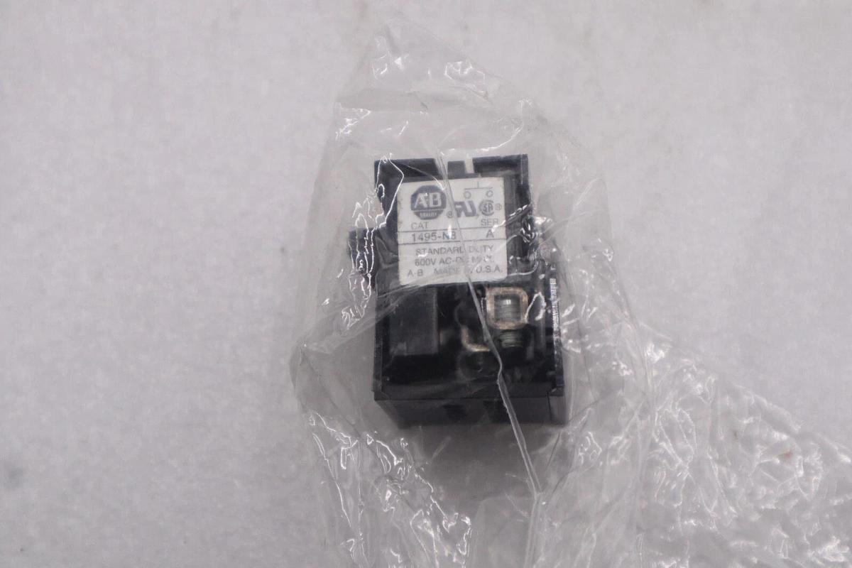 Used NEW OPEN BOX Allen Bradley 1495-N8 Auxiliary Contact Series/A  AB STOCK K-3379