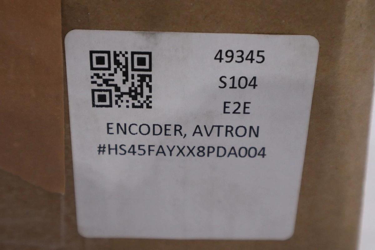 Used AVTRON HS45 FAYXX8PDA004 Series Incremental Encoder 5-24V In - NEW - STK GF1118