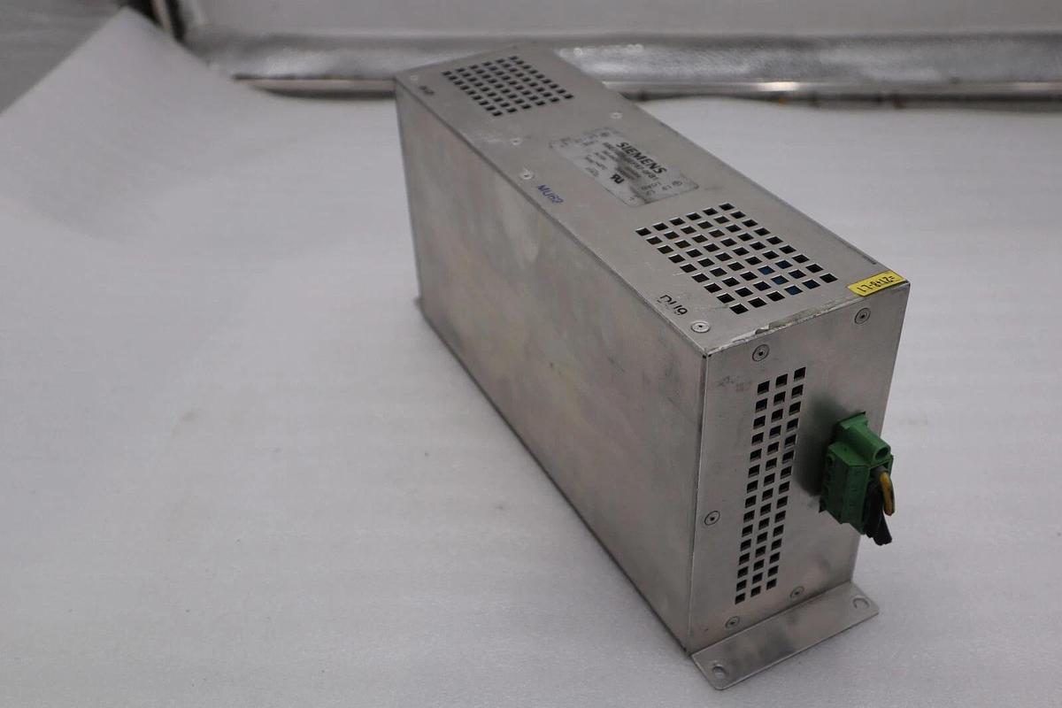 Used Siemens 6SE7021-8EP87-0FB1 RFI FILTER ASSEMBLY 3 PHASE STOCK 5370