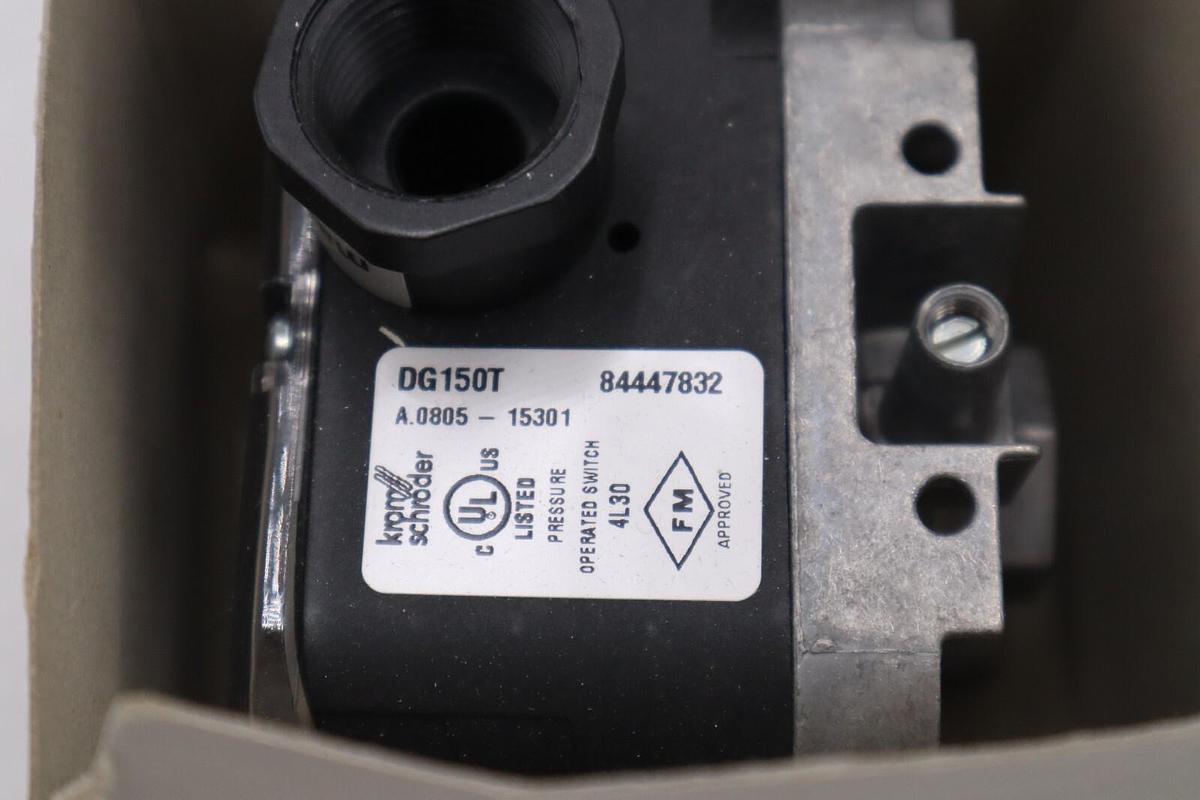 NEW Krom Schroder DG150T Gas Druckwachter Pressure Switch STOCK H426A