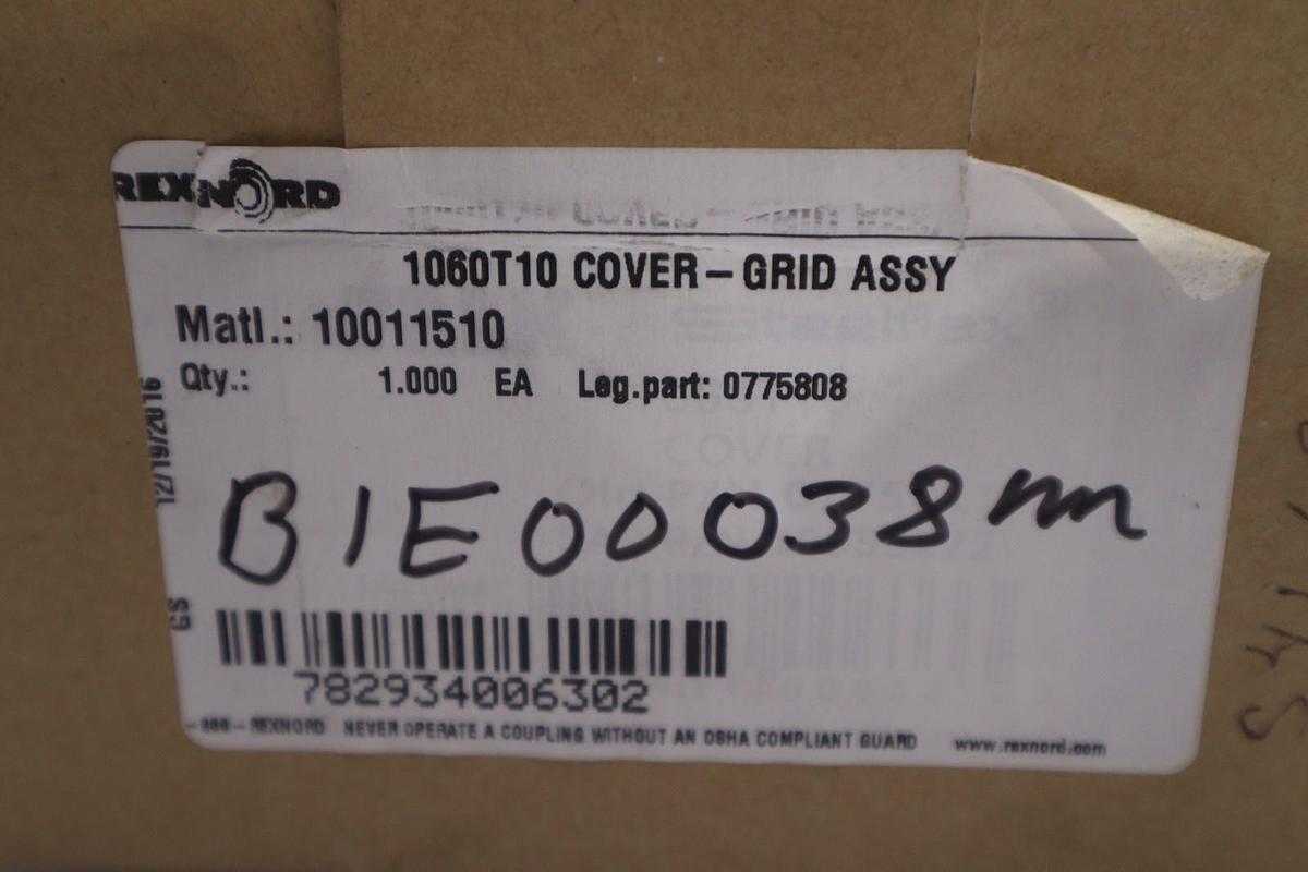 NEW FALK 0775808 COVER GRID ASSEMBLY 1060T10 STOCK 1509A