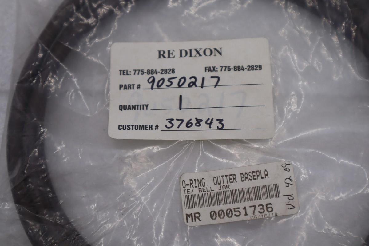 Used RE Dixon 9050217 O-Ring Outer #K-2201
