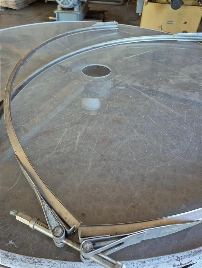 Used KASON 60" DIAMETER STAINLESS STEEL VIBRATING SCREEN SINGLE DECK VIBROSCREEN