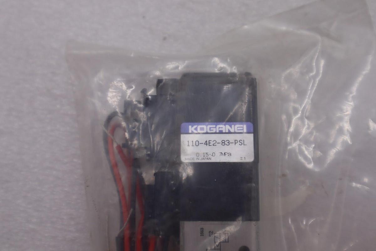 Used varian solenoid koganei a110-4e2-83-psl-3l new no box stock K-1855
