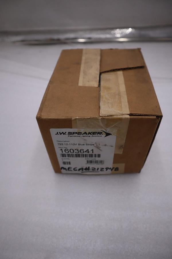 Used J.W. Speaker 1603641 793 12 110 V Blue Stripe - STOCK GF253A