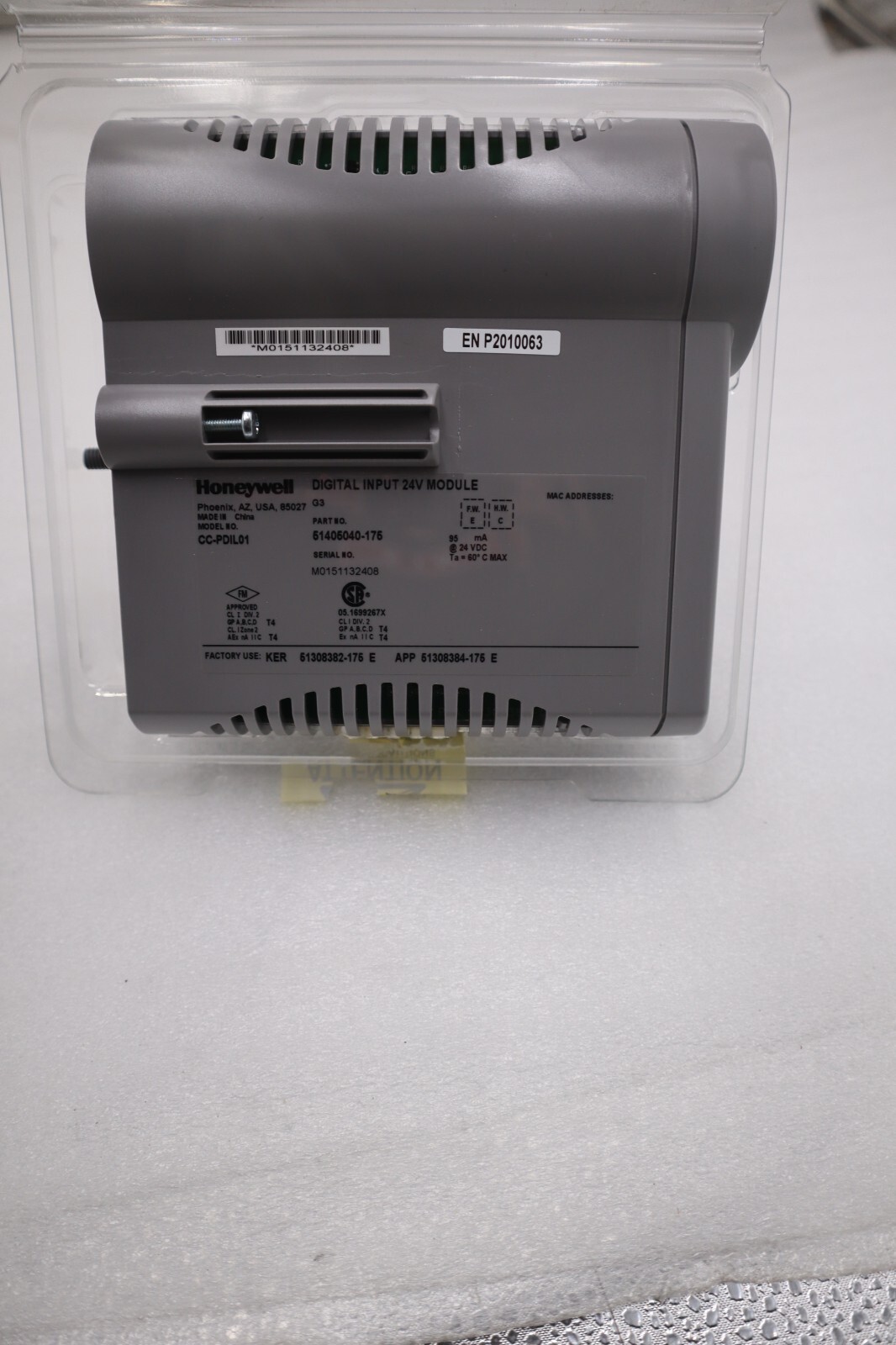 NEW Honeywell CC-PDIL01/ 51405040-175 Digital Input 24V Module STOCK G201A