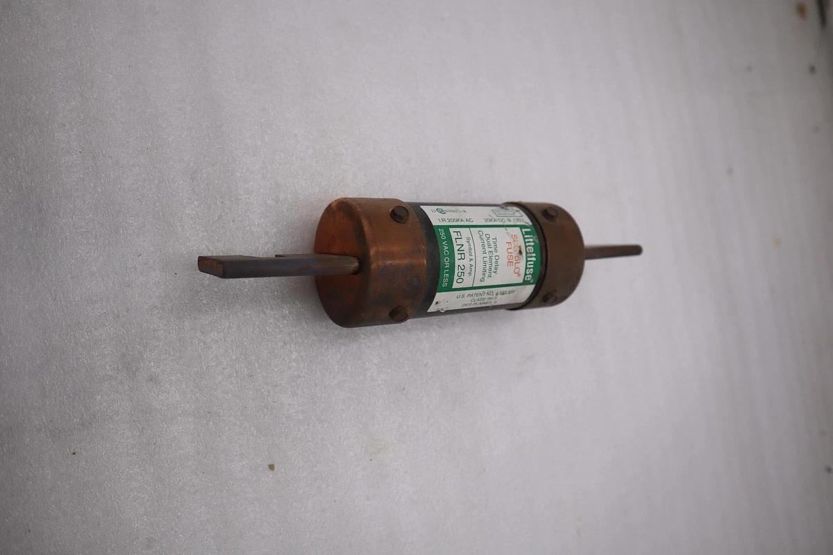 Used Lot of 2 - LITTLEFUSE FLNR250/ FLNR 250 250A FUSE - STOCK H-1685A