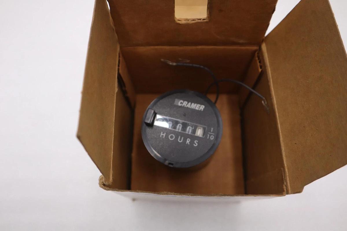 NEW OPEN BOX Cramer 636WS100AA0008A Time Meter STOCK L214CC