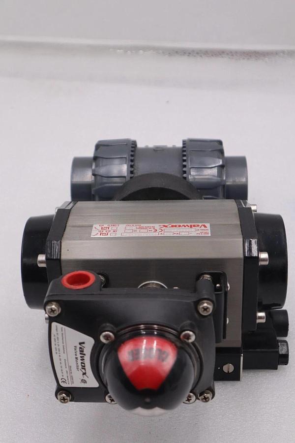 VALWORX 530175 AP075 PNEUMATIC ACTUATOR W/ 529102A SOLENOID 529910A VALVE #008-A