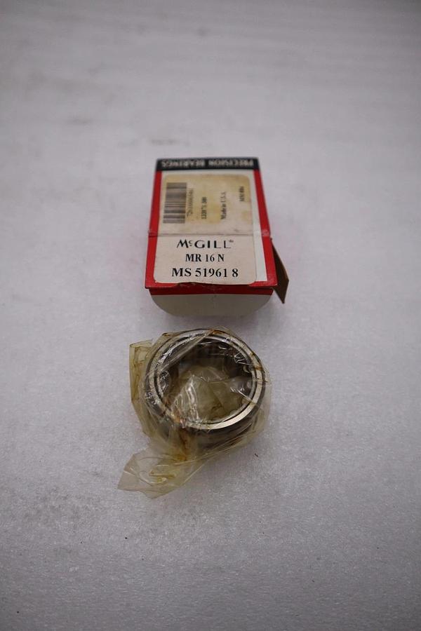 Used LOT OF 3 - MCGILL MR16N/ MR 16 N NEEDLE ROLLER  BEARING STOCK H351A