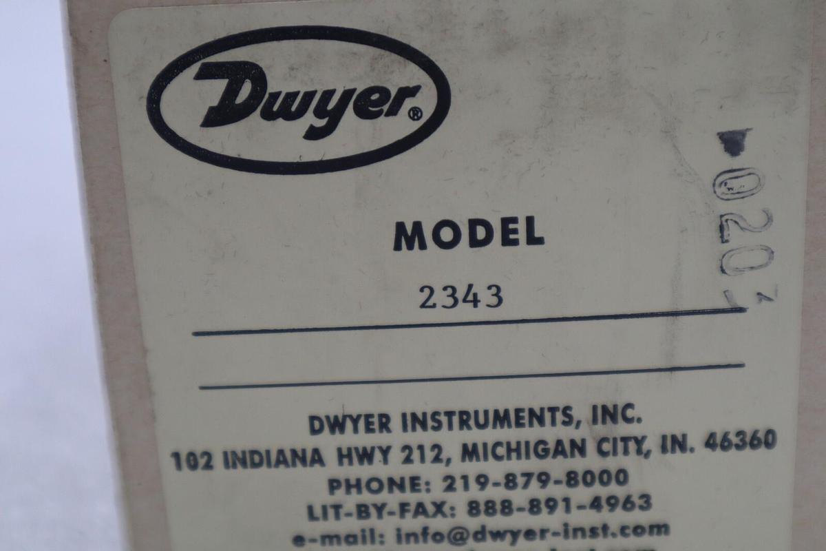 Used DWYER INSTRUMENTS 2343 STOCK #2230A