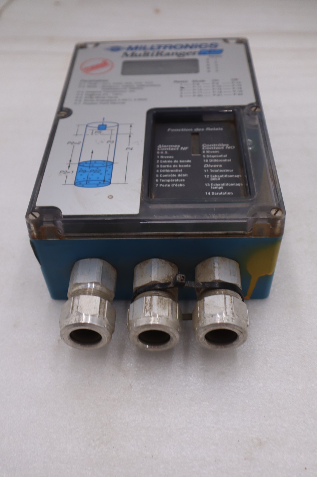 Used Siemens Milltronics 7ML10203EA04 Multiranger Plus Level Monitor Relay Box GF1073