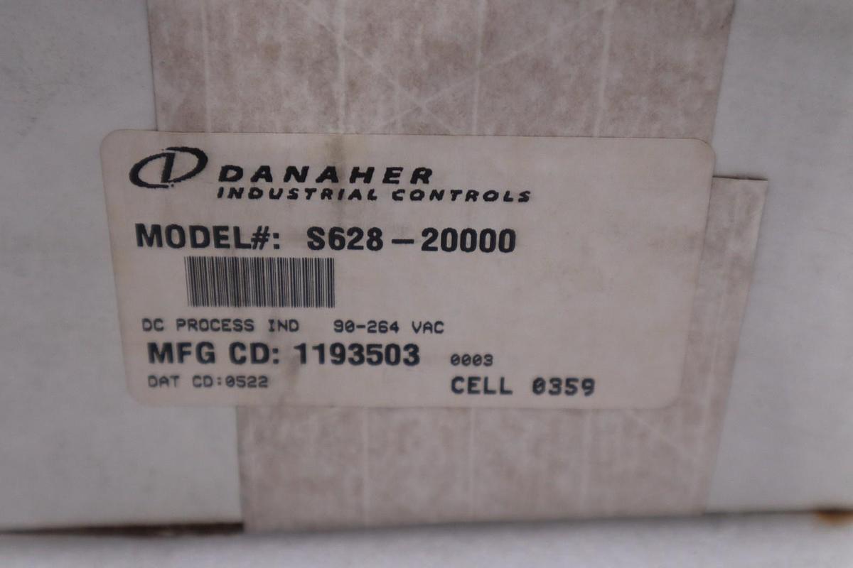 NEW SEALED DANAHER S628-20000 PRESS INDICATOR MODULE 50/60HZ STOCK GF-789