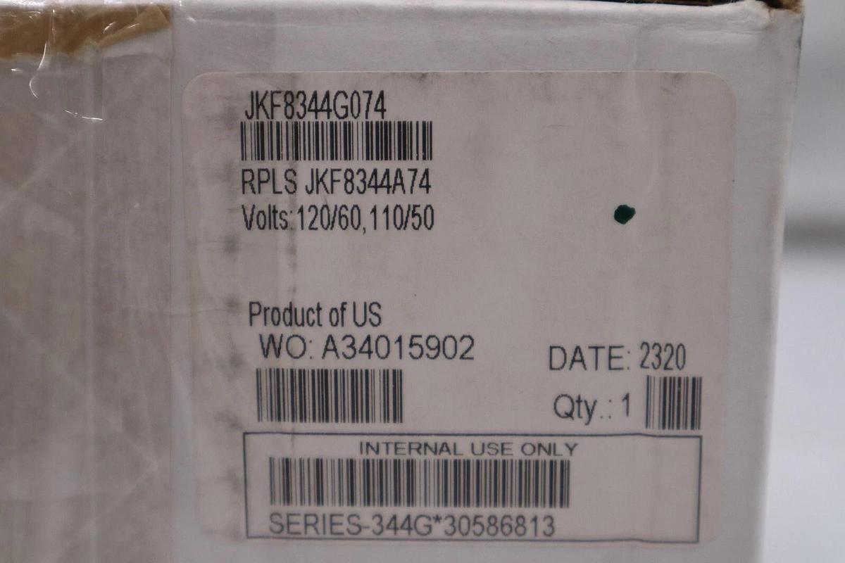 Used NEW IN BOX ASCO JKF8344G074 SOLENOID VALVE T 120/60 110/50 4 WAY STOCK G512