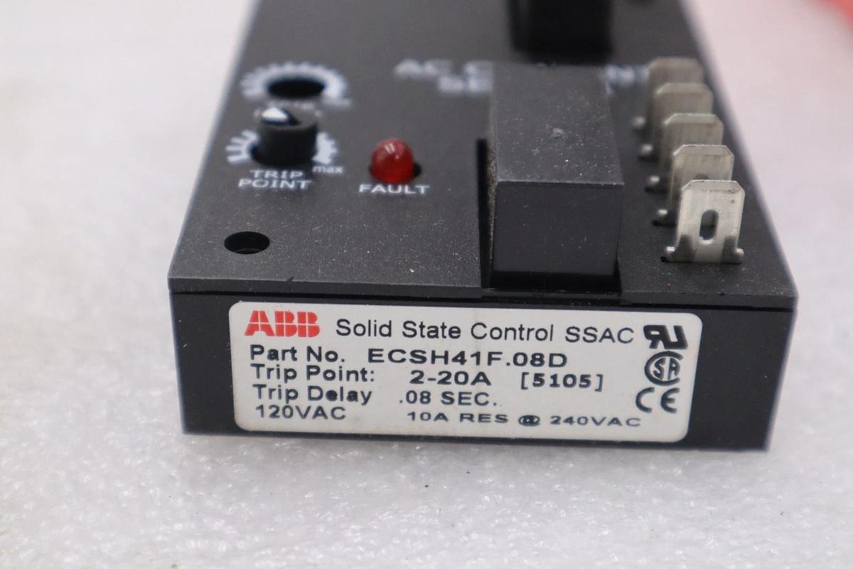 ABB ECSH41F SOLID STATE CONTROL STOCK #L-292A
