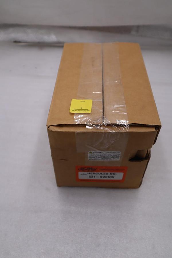 NEW LINEMASTER HERCULES NO. 531-SWH0X FOOT SWITCH 531SWH0X STOCK GF-1417
