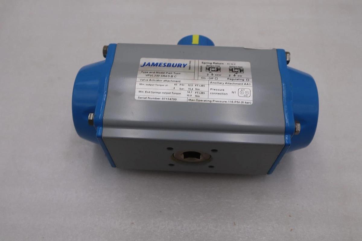 New OPEN BOX Jamesburry VPVL200 SR4/5 B C Valve Actuator STOCK SGF149