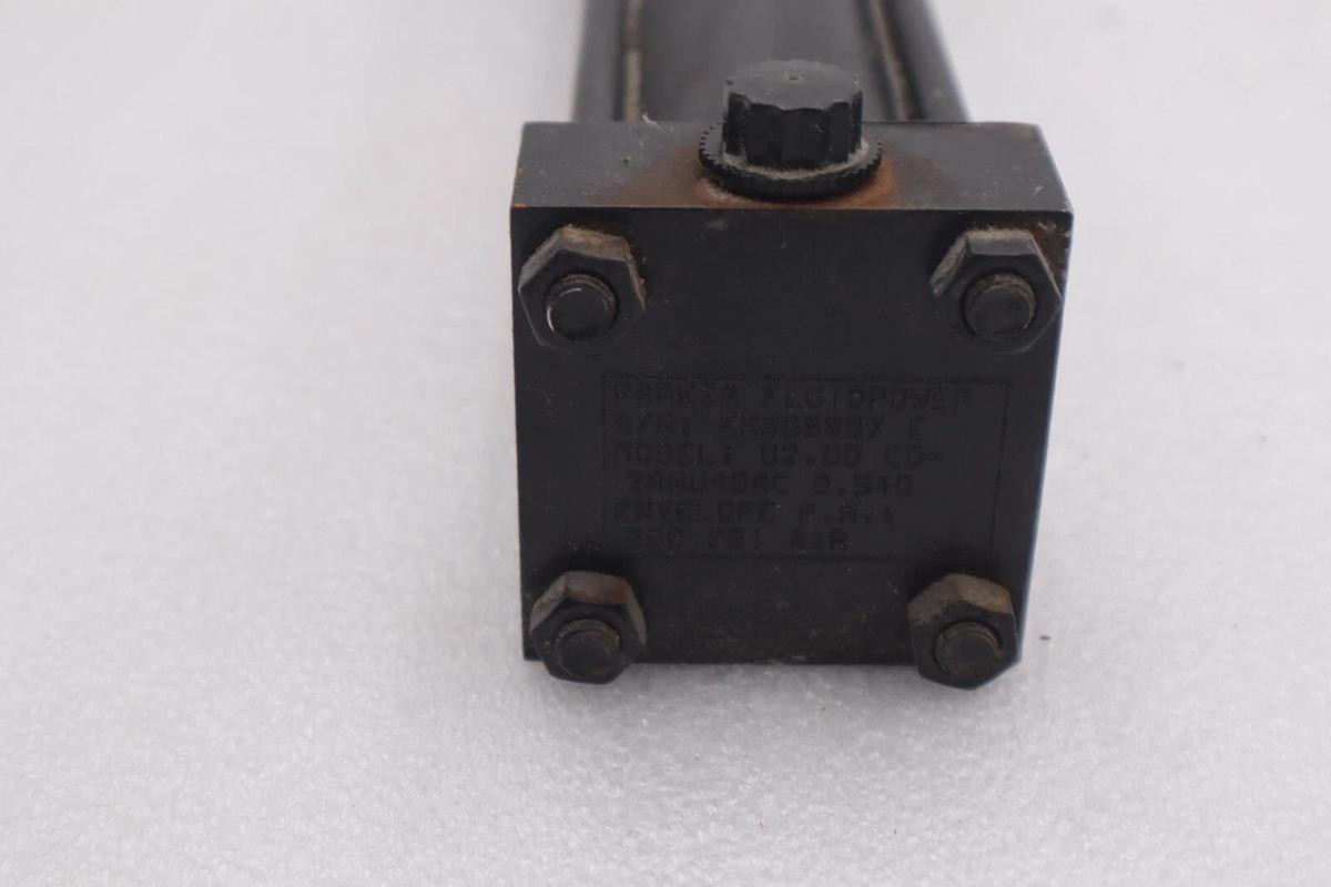 Used PARKER 02.00 CD2ANU49AC 9.540 FLUIDPOWER CYLINDER NEW STOCK #2519