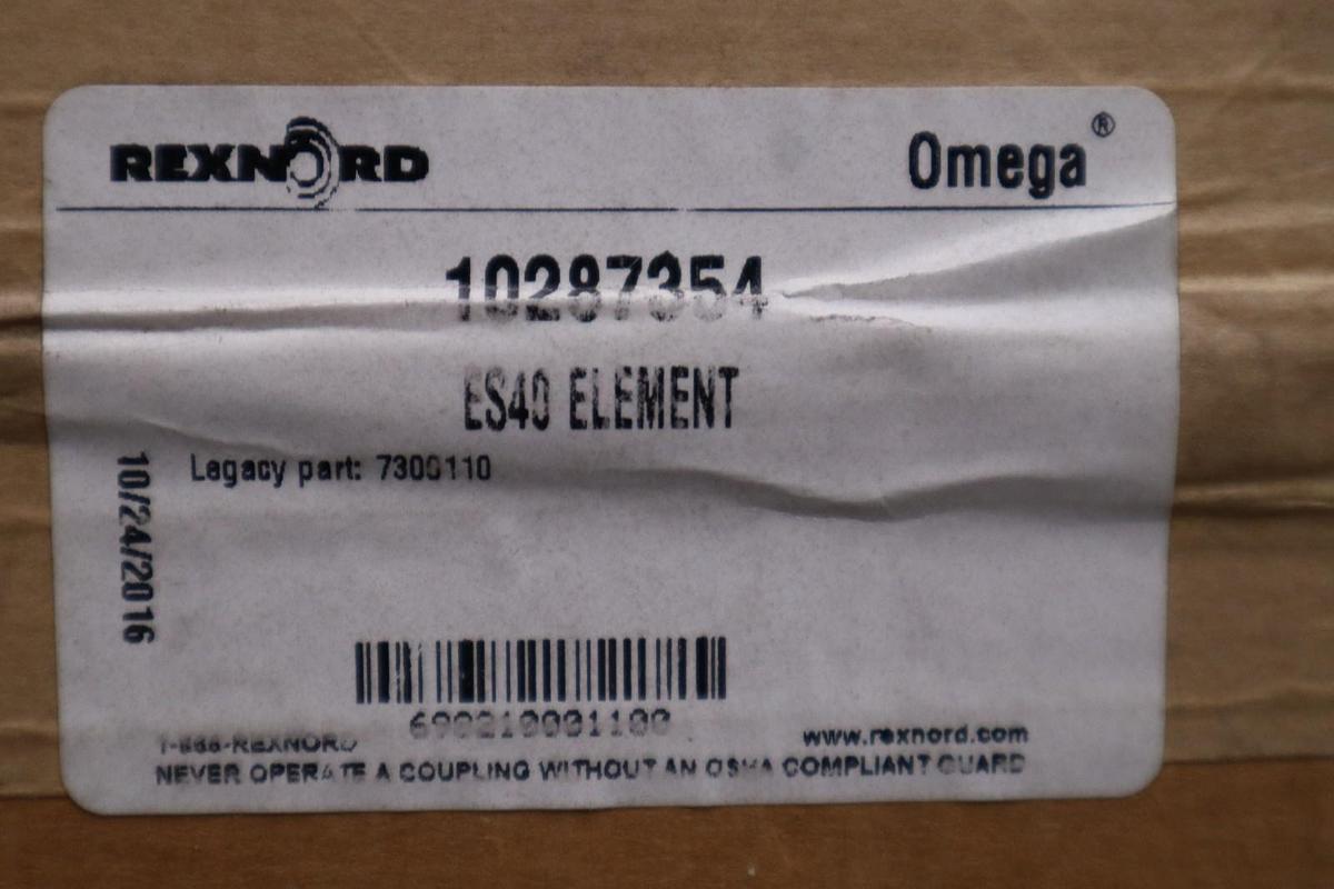 REXNORD Omega 10287354 ES40 Elastomeric Shaft Coupling Element - STOCK GF16