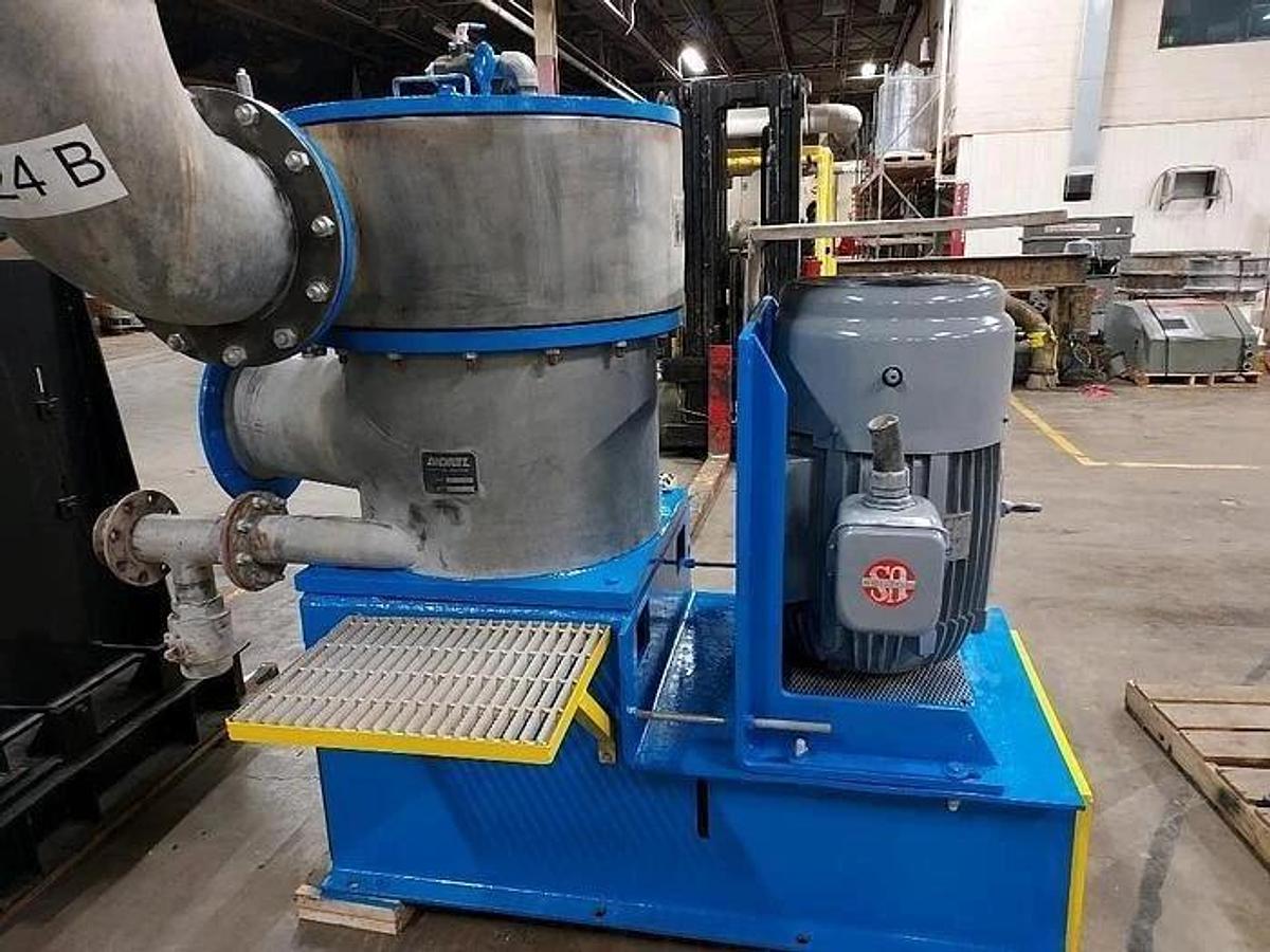 Used BLACK CLAWSON MODEL 24PSL PRESSURE SCREEN W/ 125HP MOTOR