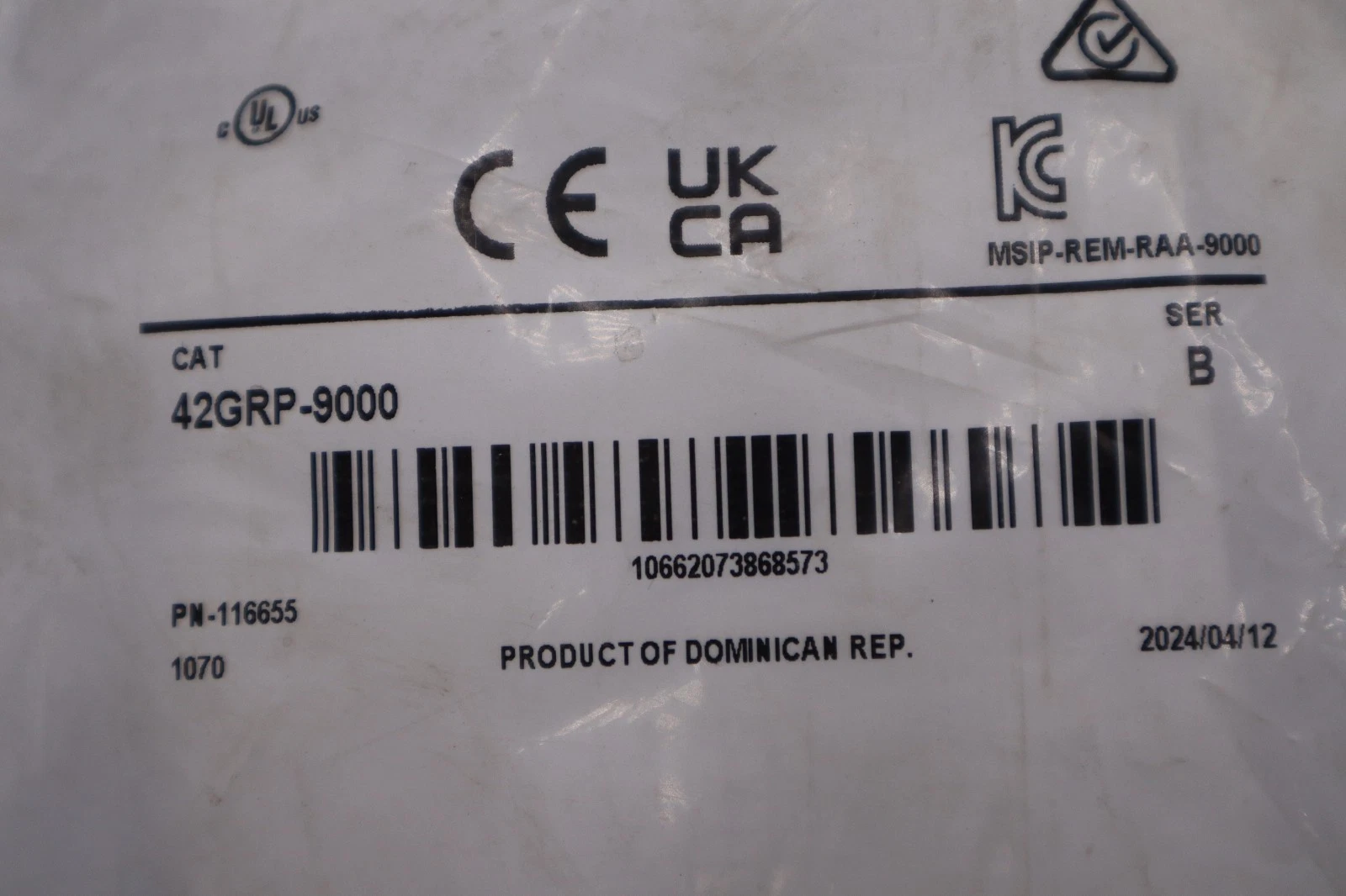 Used Allen Bradley Photoswitch 42GRP-9000-QD1 SER B - STOCK GF210A