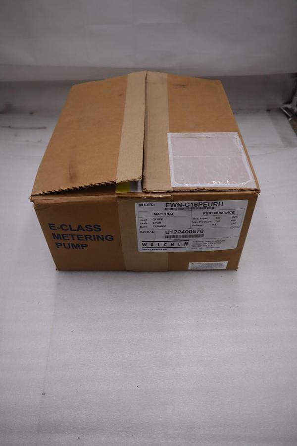 Iwaki Electronic Metering Pump EWN-C16PEURH 0.6 GPH 250PSI - NEW IN BOX - GF1117