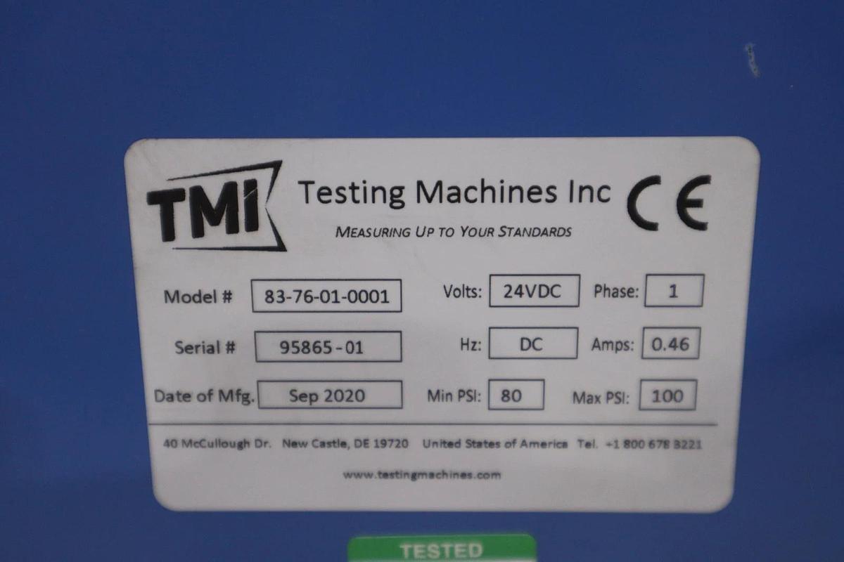 Used TMI TESTING MACHINE INC. 83-76 / 83-76-01-0001 Elmendorf Tear Tester STOCK #CC65