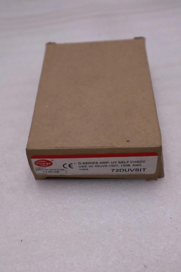 Used NEW WITH BOX FIREYE 72DUVSIT D-SERIES AMP UV SELF CHECK STOCK GF-105