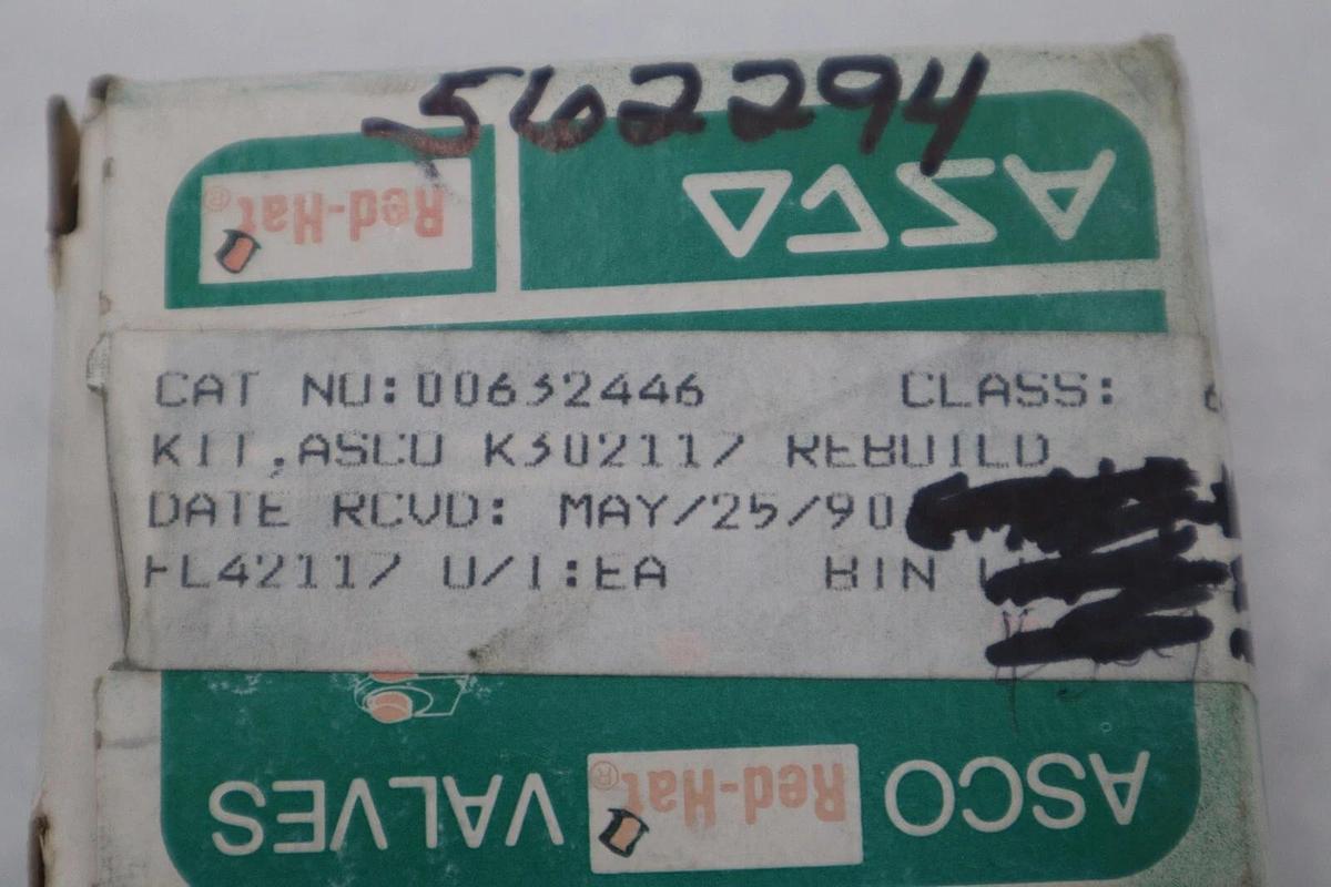 Used NEW Asco 302-117 Rebuild Kit STOCK G918A