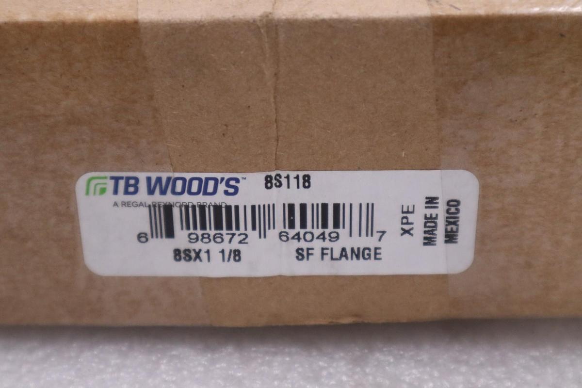 TB WOODS 8SX1 1/8 FLANGE STOCK #3457B