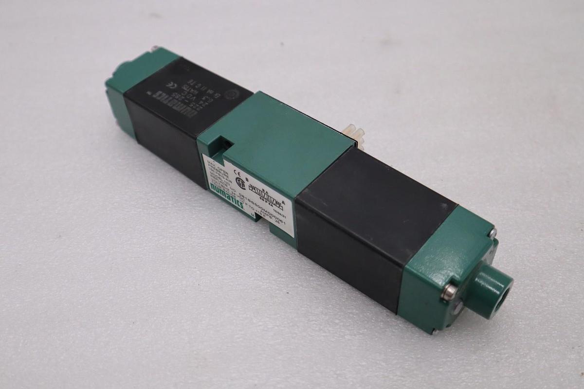 Used Numatics 081SS500M000061 Pneumatic Air Solenoid Manifold Valve STOCK H1508