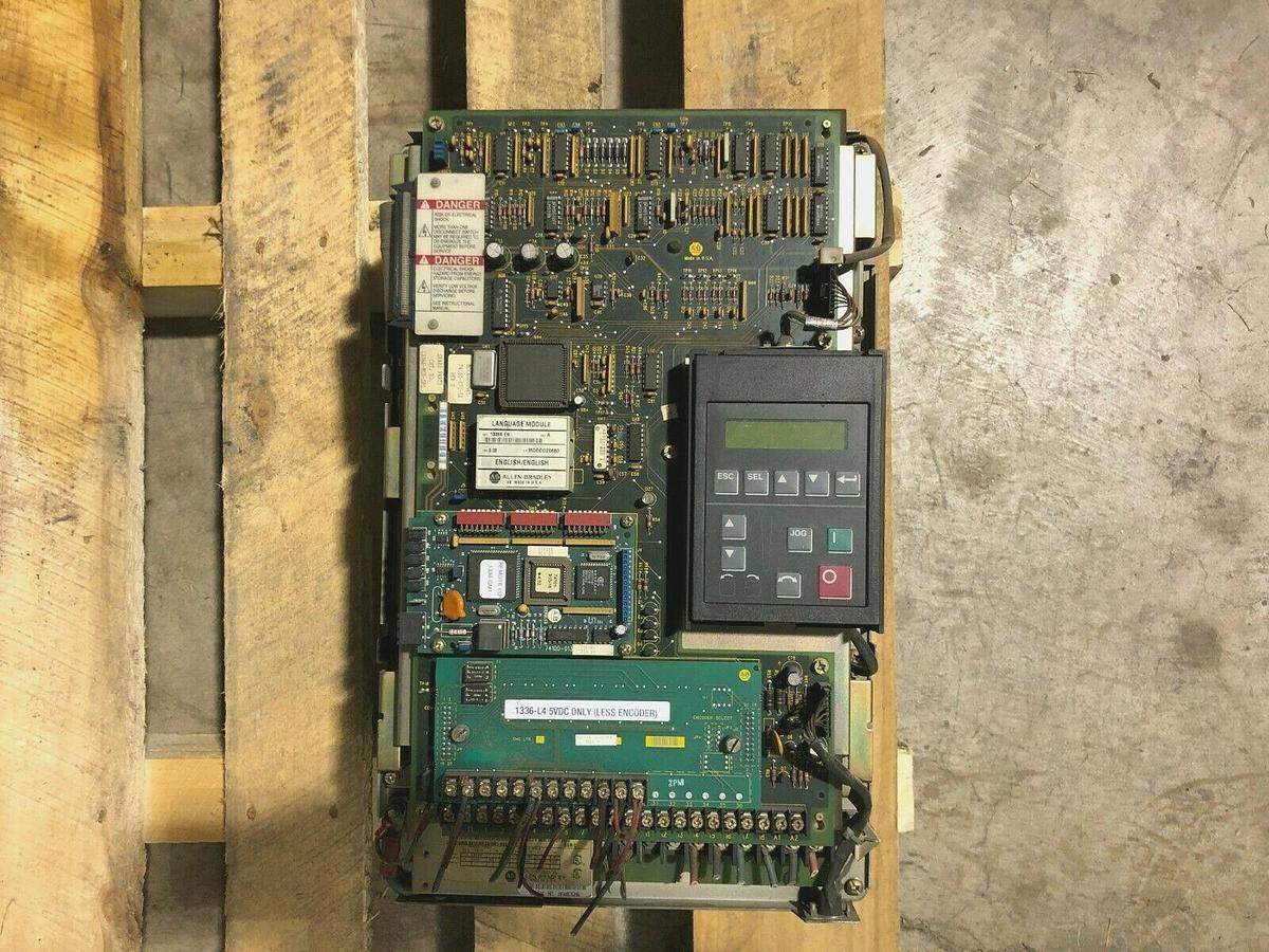 Used ALLEN BRADLEY 1336S-B010-AA-EN-GM1-HA2-L4 DRIVE SER C STOCK SK004