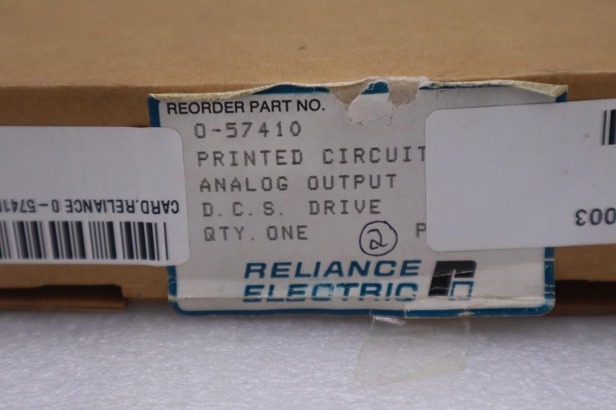 Used Reliance 0-57410 Analog Output Module O-57410 57C410 NEW WITH BOX STOCK G427