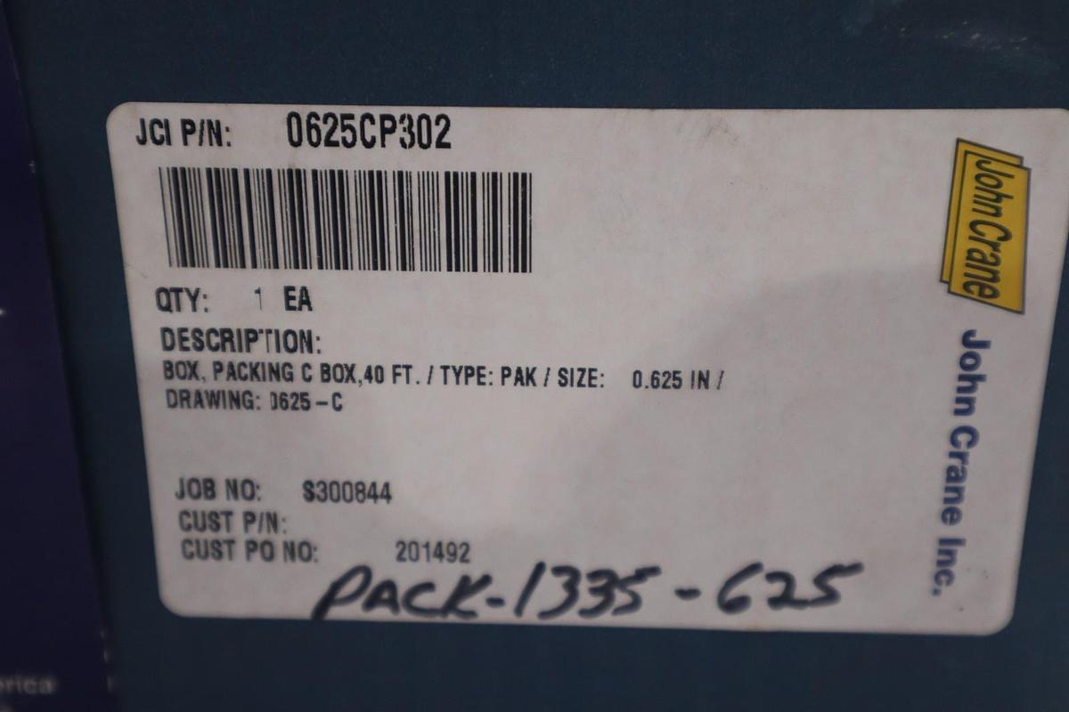John Crane Rite-Pak Style 1335 .625IN Packing -NEW IN BOX - STOCK SGF224
