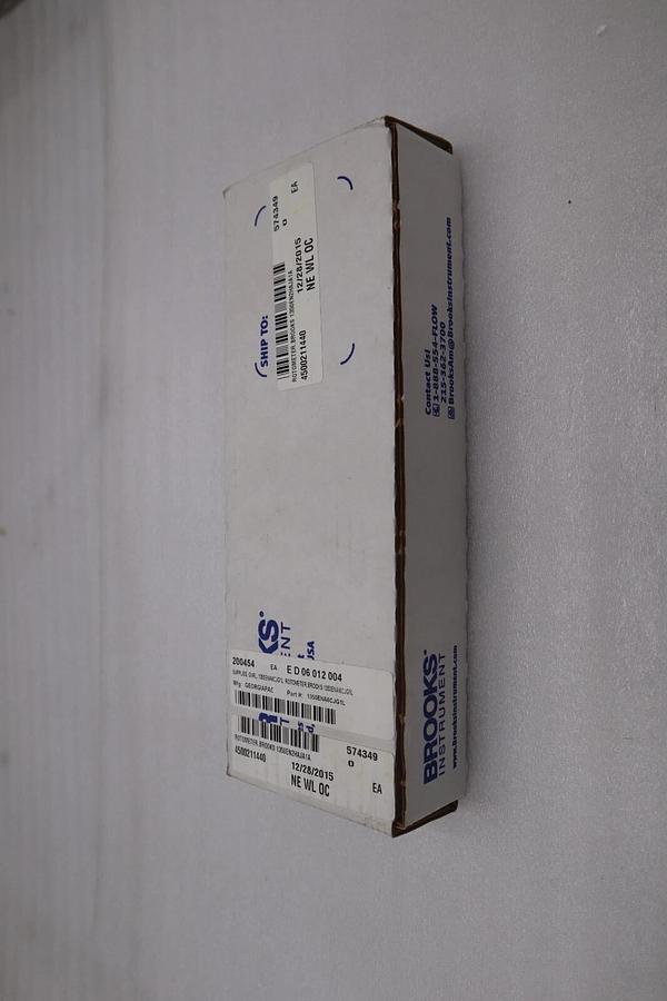 Brooks Instrument 1350EN2HAJA1A/ 01B54704630 ROTOMETER STOCK G348A