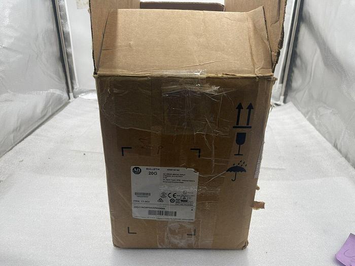 ALLEN BRADLEY POWERFLEX 755 DRIVE 5 HP 20G11ND8P0AA0NNNNN MFG. 2017 STOCK 3702
