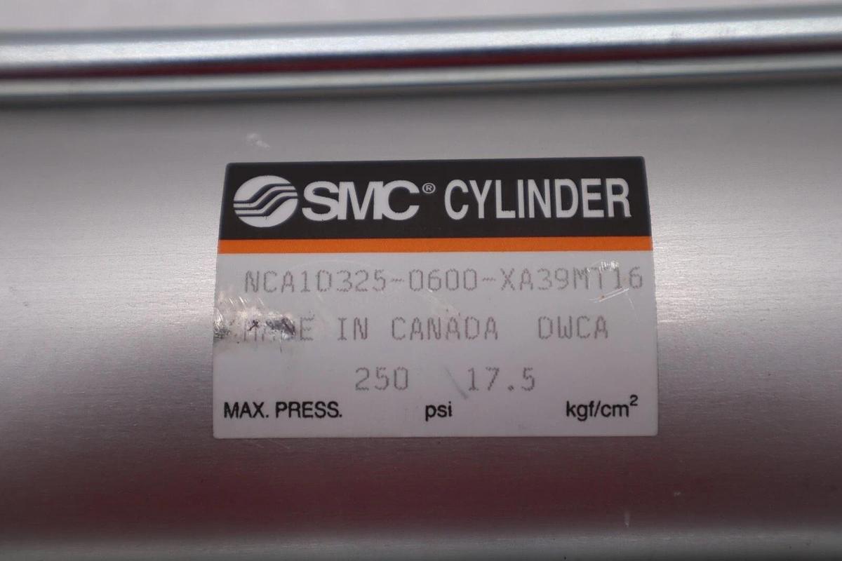 SMC CYLINDER NCA10325-0600-XA39MT16 #1722-A